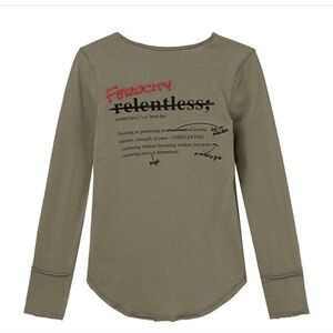 Truce  Split Neck T-Shirt